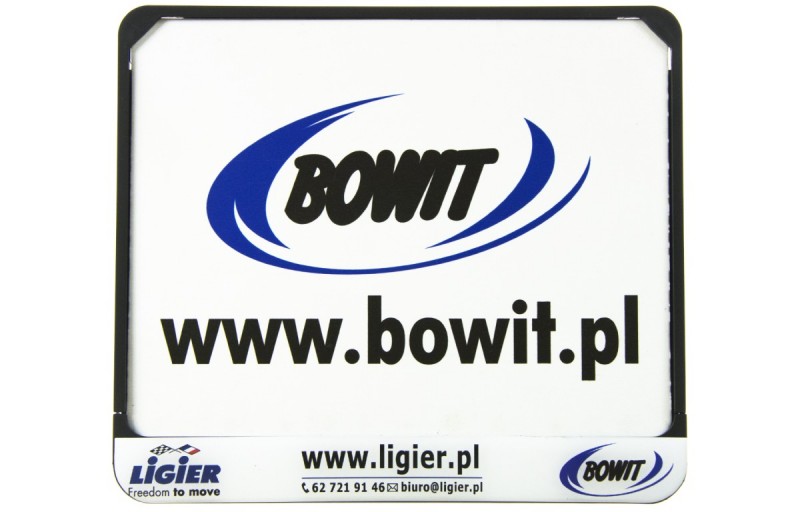Ramka tablicy rejestracyjnej Ligier
