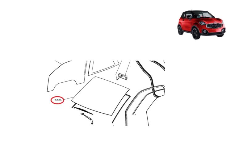 SZYBA PRZEDNIA CZOŁOWA CHATENET CH46 ORYGINAŁ