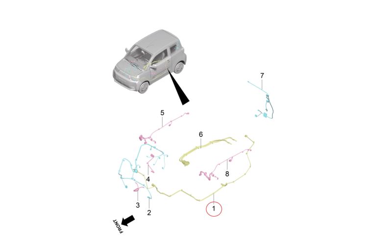 PRZEWÓD ŁADOWARKI WEW BAW PONY 3.3 KW ORYGINAŁ