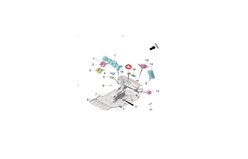 WŁĄCZNIK ŚWIATEŁ AWARYJNYCH BAW PONY ORYGINAŁ