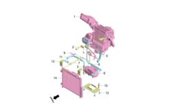 OPORNICA REZYSTOR PRĘDKOŚCI DMUCHAWY BAW PONY ORYG