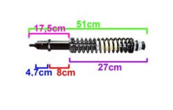 AMORTYZATOR PRZEDNI PRZÓD AIXAM OD 2010 COUPE CROS