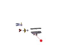 KLAMKA WEWNĘTRZNA AIXAM SENSATION CHROM