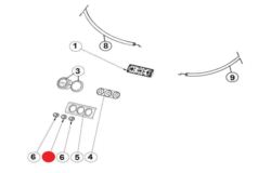 POKRĘTŁO NAWIEWU CHROM AIXAM 2010 ORYGINAŁ