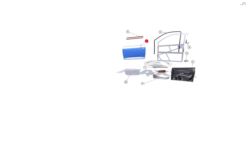 POSZYCIE DRZWI LEWE AIXAM GAMME AMBITION BIAŁE