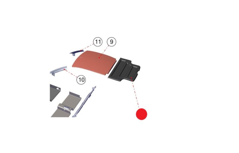 PÓŁKA ROLETA BAGAŻNIKA AIXAM MINAUTO 2023
