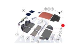 PÓŁKA TYŁ AIXAM CITY SCOUTY GAMME AMBITION 23