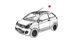 SZYBA LEWA DRZWI AIXAM 2010 ORYGINAŁ