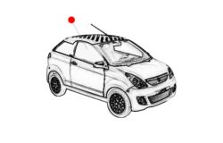 SZYBA PRAWA DRZWI AIXAM 2010 ORYGINAŁ