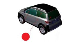 SZYBA LEWA TYŁ AIXAM CROSSLINE GAMME SENSATION