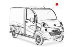 SZYBA PRZEDNIA CZOŁOWA MEGA 2003 MULTITRUCK 400