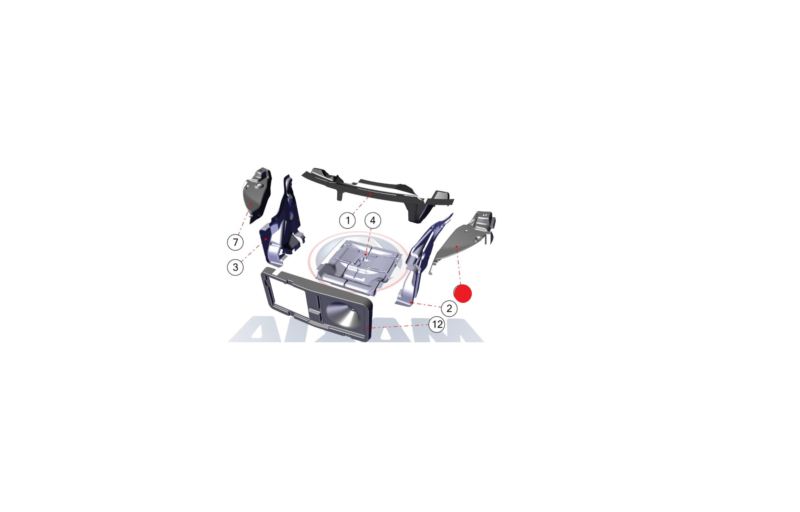 WYPEŁNIENIE NADKOLE PRZÓD LEWE AIXAM AMBITION ORG