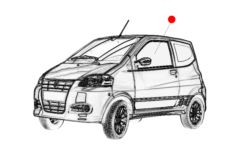 SZYBA LEWA DRZWI CASALINI M10