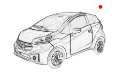 SZYBA PRAWA TYŁ CASALINI M14 M20 ORYGINAŁ