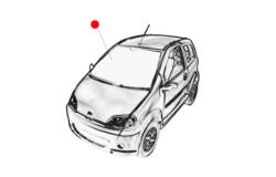 SZYBA PRZEDNIA CZOŁOWA JDM ABACA