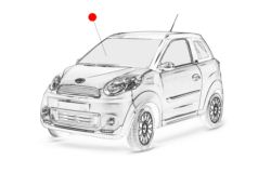 SZYBA PRZEDNIA CZOŁOWA MICROCAR M8