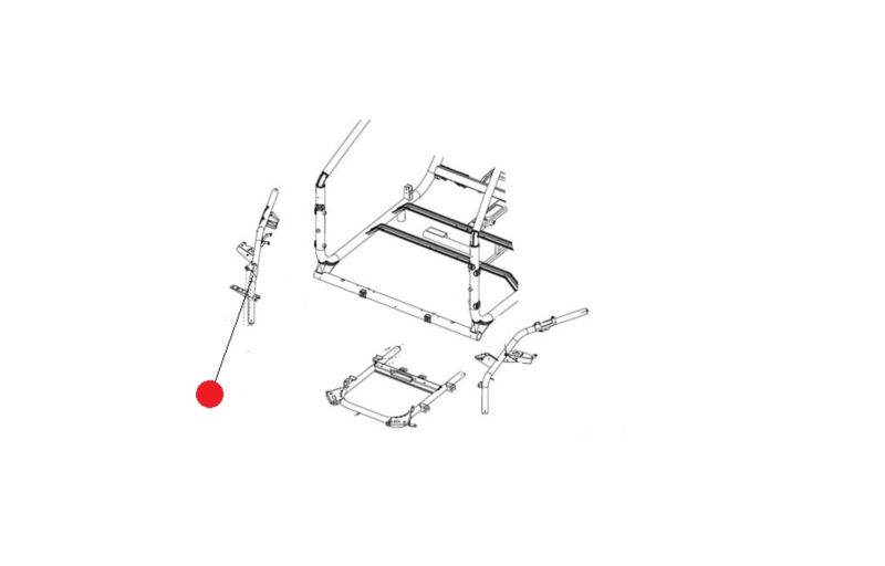 LAGA NOGA PRAWA WÓZEK MICROCAR MGO V/VI M.GO 6 DUE